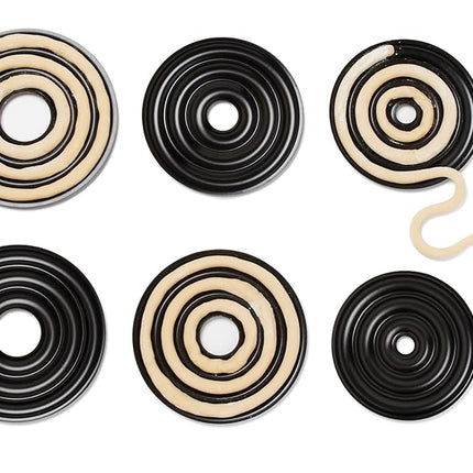 Fox Run Non-Stick Kransekake Mold, 1.75 x 8.75 x 8.75 inches, Black