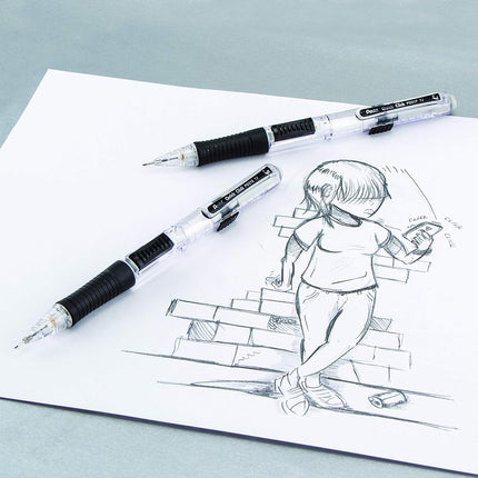 Pentel QUICK CLICK Mechanical Pencil (0.7mm), Black Barrel - PD217A