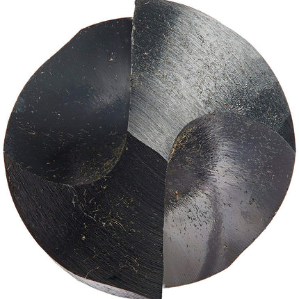 Drill America DWDRSD Series Qualtech High-Speed Steel Economy Reduced-Shank Drill Bit, Black Oxide Finish, 3/4" Round Shank, Spiral Flute, 118 Degrees Conventional Point, 15/16" Size, Pack of 1