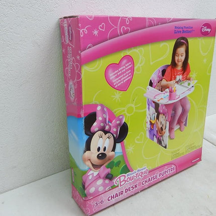 Delta Children Chair Desk with Storage Bin, Disney Minnie Mouse