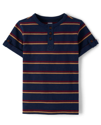 Gymboree,and Toddler Short Sleeve Henley T-Shirt,M