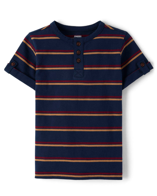 Gymboree,and Toddler Short Sleeve Henley T-Shirt,M