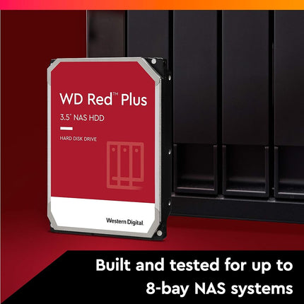 Western Digital 4TB Intellipower SATA 6Gb/s 64 MB Cache 3.5-Inch NAS Desktop Hard Disk Drive - Red (WD40EFAX)