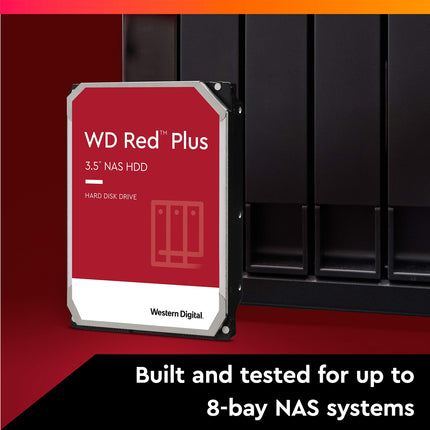 Disque dur interne Western Digital Red NAS 4 To Intellipower SATA 6 Gb/s Cache 64 Mo 3,5 pouces - Rouge (WD40EFAX)