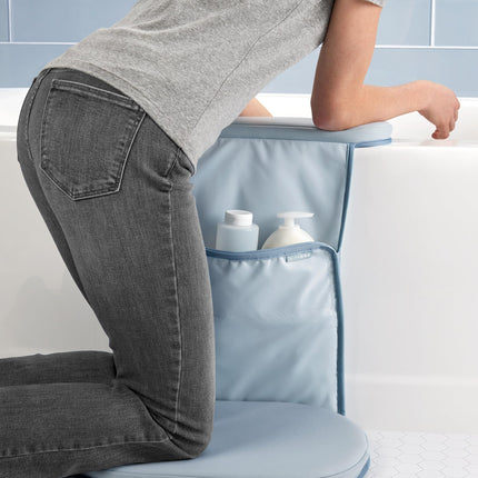 Skip Hop Elbow and Kneeler Set for Baby Bath with Height Adjustable and Quick-Drying Material, Wavy