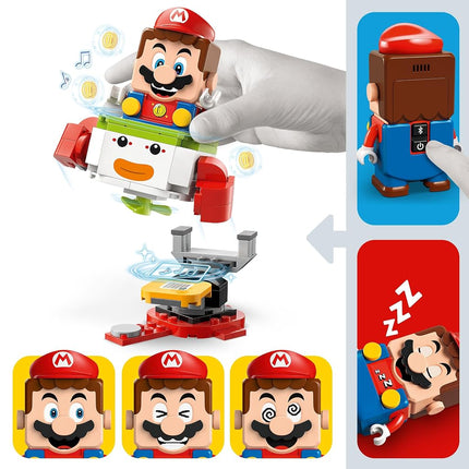 LEGO Super Mario Adventures with Interactive Mario, Bowser Jr.’s Clown Car Vehicle Set, with Yoshi Toy, Nintendo Gift for 6 Plus Year Old Boys, Girls and Gamers 71439