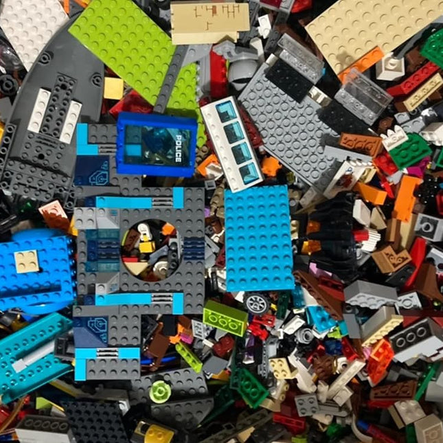 LEGO 4 Pounds Bulk Pieces Random Selection Bricks, Specialty Part and Anything
