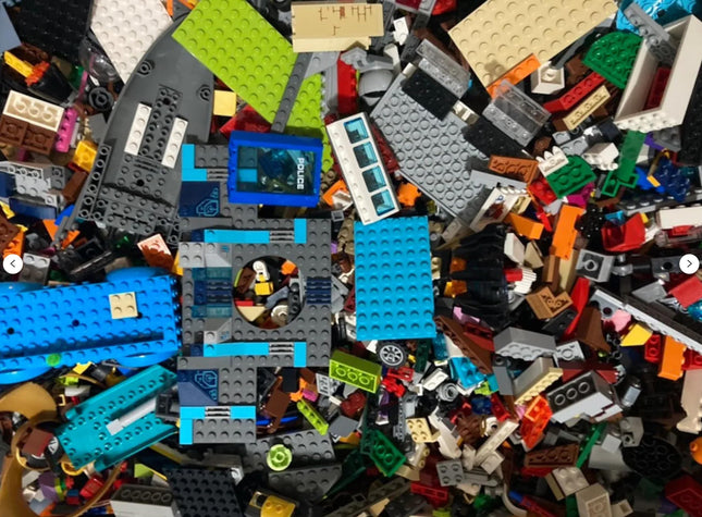 LEGO 4 Pounds Bulk Pieces Random Selection Bricks, Specialty Part and Anything