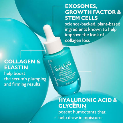 Collagen Skinjection Plumping and Firming Serum by Peter Thomas Roth for Unisex - 1 oz Serum