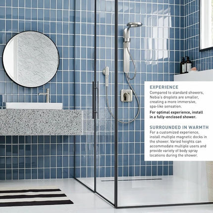 Moen N214Z0GLC Nebia by Moen Spa Ducha Acoplamiento Magnético, Cromado