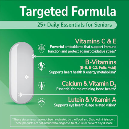 21st Century Sentry Senior Tablets, 265 Count