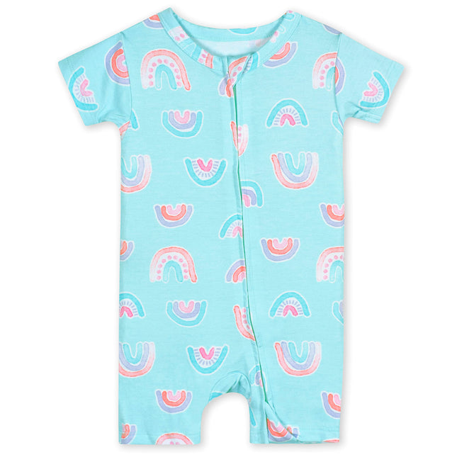Gerber Unisex Baby Buttery Soft Short Sleeve Rompe