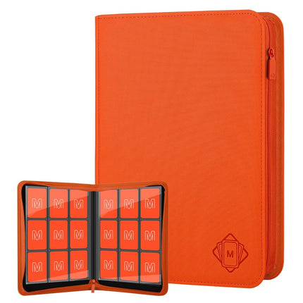 Trading Card Binder with 9 Side Loading Pocket Car