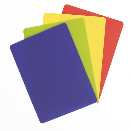 Dexas Heavy Duty Grippmat Flexible Cutting Board Set of Four 8 x 11 inches