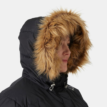 Helly Hansen Women's W Aden Down Parka, Black, S