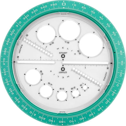 Helix 36002 Angle and Circle Template