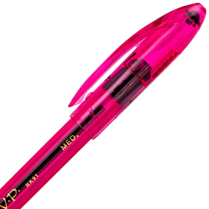 Pentel Rosa BCA R.S.V.P. Razzle-Dazzle, 1.0mm, Línea Mediana, Tinta Negra, (BK91RDBP5P) por Pentel
