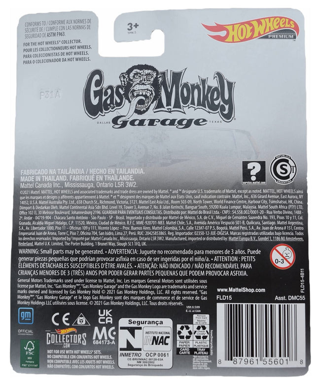 Hot Wheels '68 Corvette Gas Monkey Garage - Car - Toy Car - Corvette - Children - Unisex - Scale 1:64