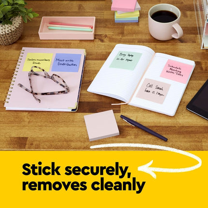 Post-it Notes, 3 x 5 Inches, Canary Yellow, Lined, 12-Pads/Pack (635)
