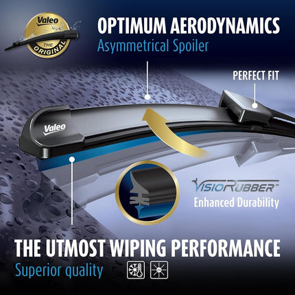 Valeo Silencio Kit of 2 Wiper Blades VF389 - Front - 650 mm / 450 mm