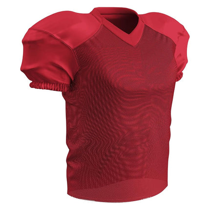 Champro Time Out Polyester Practice Football Jersey Scarlet