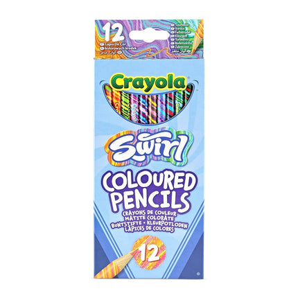 CRAYOLA Swirl Colouring Pencils - Assorted Colours