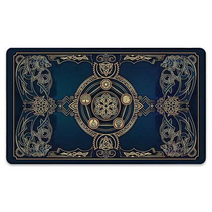 Paramint Royal Dragon Blast (Stitched) - MTG Playmat - Perfect for Magic The Gathering, Pokemon, YuGiOh, Anime - TCG Card Game Table Mat - Durable, Thick, Cloth Fabric, Rubber Bottom by Daniel Ziegler