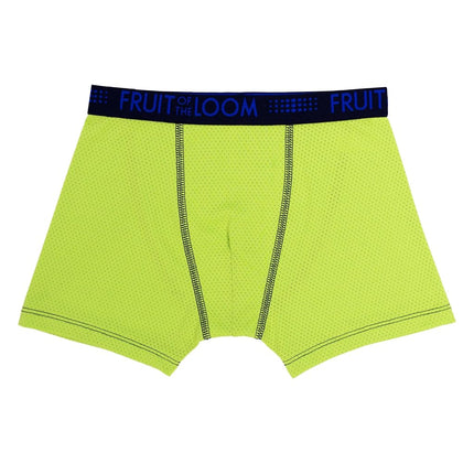 Fruit of The Loom Big Boys Breathable Boxer Brief Underwear Multipack, Micro/Mesh Assorted, X-Large