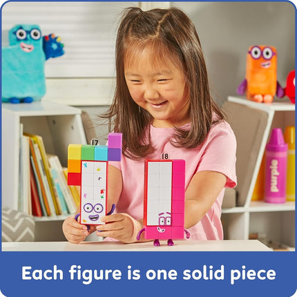 hand2mind Numberblocks Friends Seventeen and Eighteen Pack
