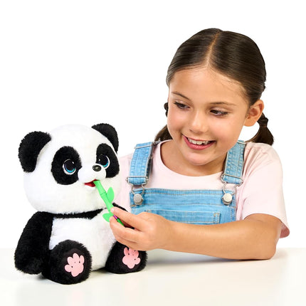Little Live Pets My Baby Panda ChuChu|Interactive Pet with 50+ Sounds & Reactions, Kicks Feet, Poops, Giggles & More – Includes Potty & Repeat Play – Fun & Adorable Gift for Kids