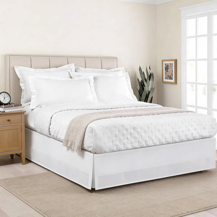 Lux Hotel Microfiber Tailored Style Bed Skirt with