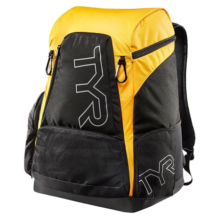 TYR Unisex Alliance Backpack - Black/Gold, 45 Litre