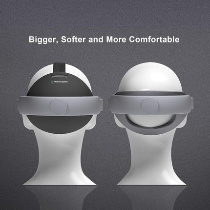 Globular Cluster CMGXR Comfort Mod Compatible with Galaxy XR - Soft & Enlarged Forehead/Rear Pads with Optional Top Strap, Sweatproof & Breathable Replacement Pad Kit