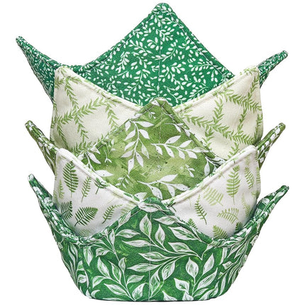 Cotton Microwavable Bowl Cozy, Microwave-Safe Hot 