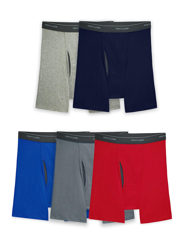 Fruit of the Loom Mens Coolzone Boxer Brief 5 Pack