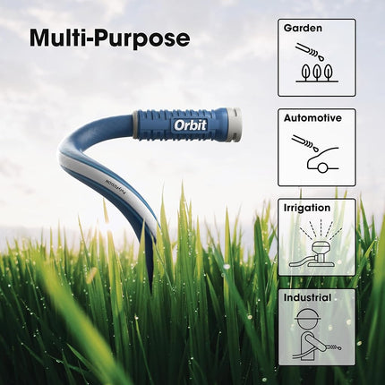 Orbit 22005 Polyfusion Garden Hose 50 FT x 5/8", Blue, 50'