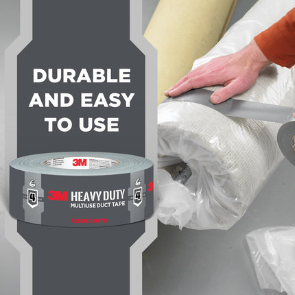 3M Heavy Duty Duct Tape 2120-1, 1.88in x 20yd (48mm x 18.2m)