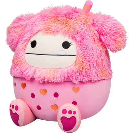 Squishmallows Original 12" Caparinne The Pink Bigfoot Boba Drink - Official Jazwares Valentine's Day Plush (Medium)