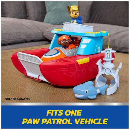 Paw Patrol Sea Patroller Vehicle with Chase and Shark Figure