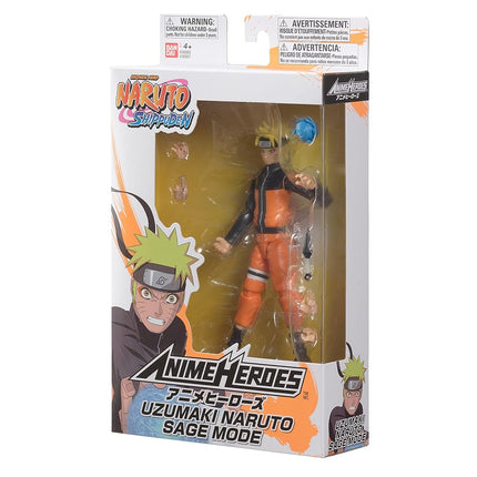 Anime Heroes Bandai America Naruto Sage Mode Naruto 6.5 Action Figure