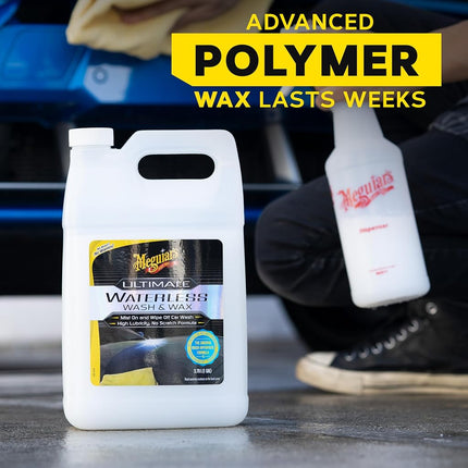Meguiar's Ultimate Waterless Wash & Wax, 1 Gallon (G3601FFP)