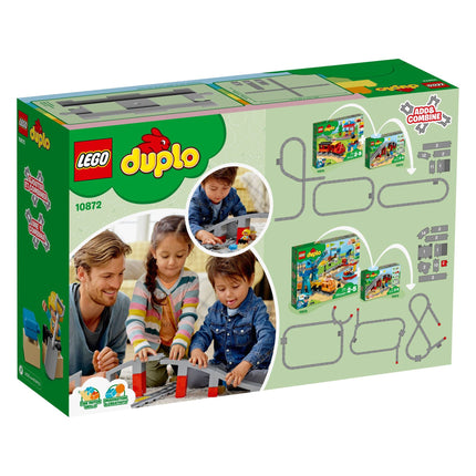 Lego Dulpo 10872 Bridge and Railway Tracks (26 Pieces)