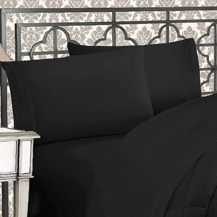 Elegant Comfort 4-Piece 1500 Thread Count Egyptian