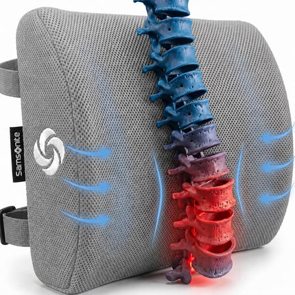 Samsonite SA5244 Ergonomic Lumbar Support Pillow H