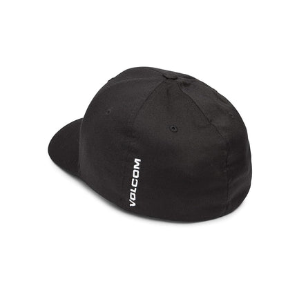 Volcom Men's Full Stone Flexfit Hat Cap, Black, S