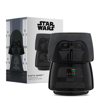 JoyJolt Character Stackable Star Wars Drinking Gla