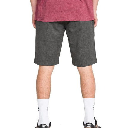 Volcom Men's Vmonty Chino Shorts Casual, Charcoal Heather, 36
