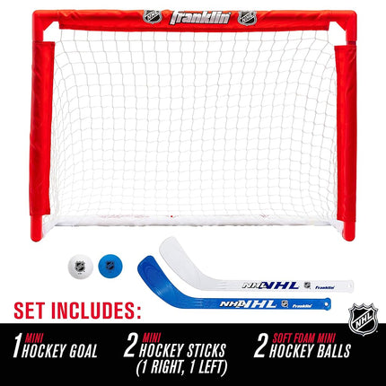 Franklin Sports NHL Street Hockey Goal, Stick and Ball Set