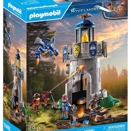 Playmobil Knight's Tower with Blacksmith and Dragon