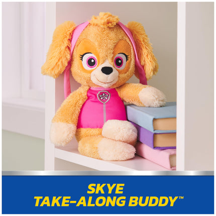 GUND PAW Patrol Peluche oficial Skye para llevar, juguete de peluche prémium para mayores de 1 año, rosa/marrón, 13